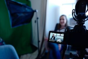 filming videos to grow and boost business